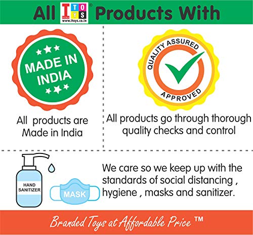 Itoys Plastic Princess 5 in 1 Writing Board for Kids with Activity Sheets