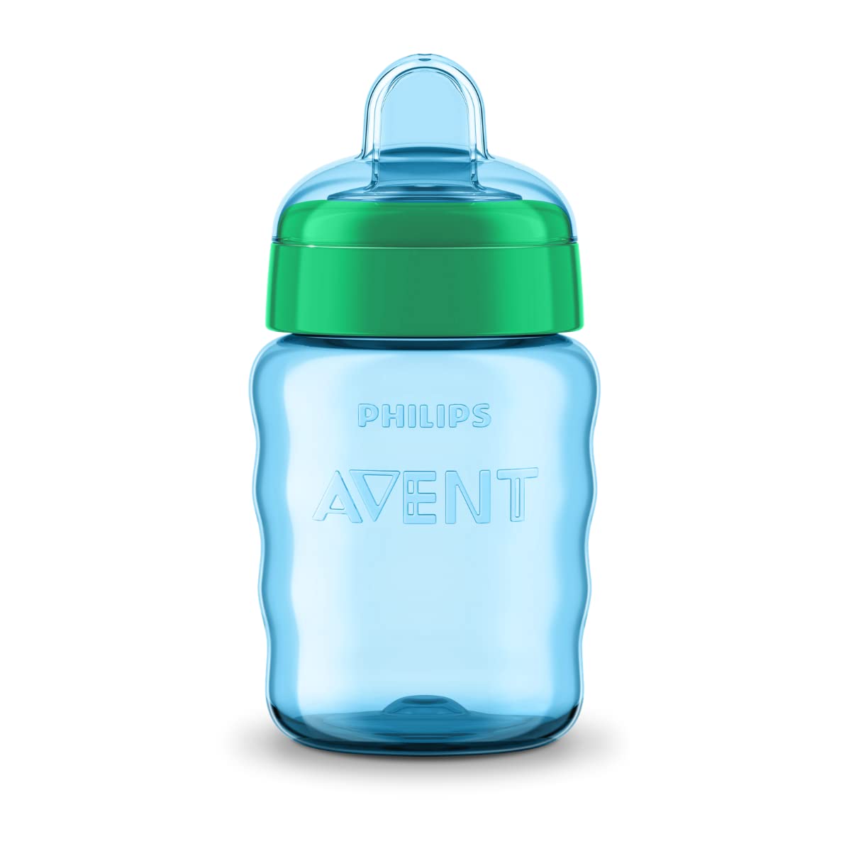 Philips Avent (9M+) Silicone Classic Spout Cup | Green/Blue | SCF553/05 | 260Ml