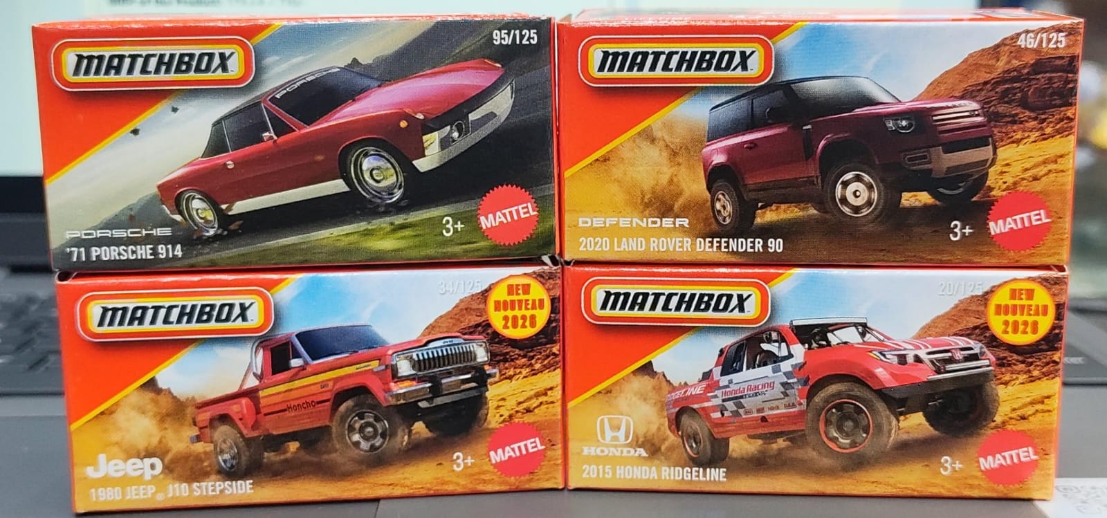 Matchbox Mainline - Combo Pack of 4 Cars - DNK70 - 003
