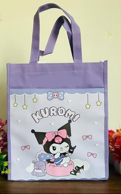 Kawai Kids Multi purpose Hand bag | Tote bag - Multicolor