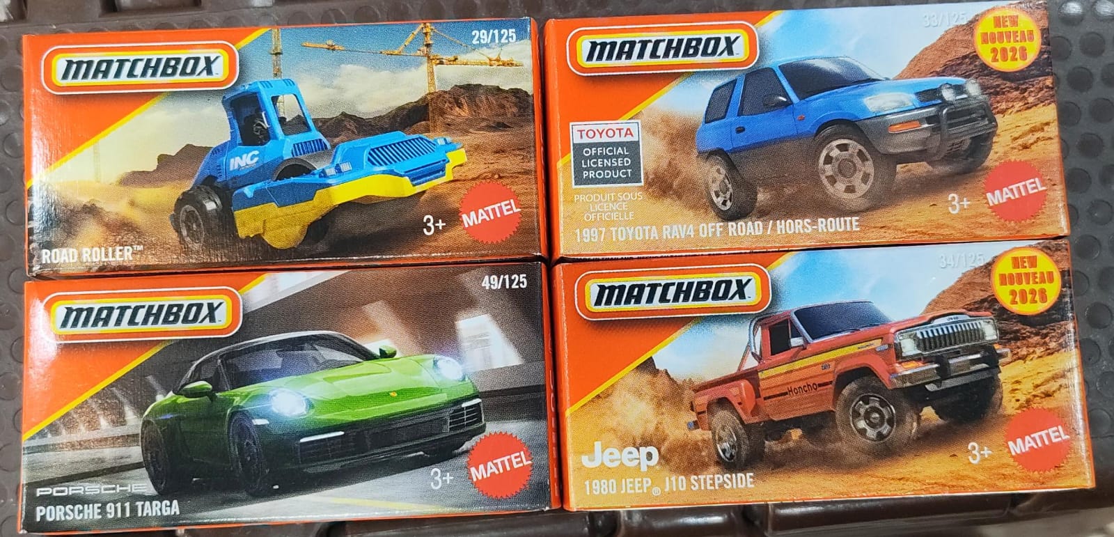 Matchbox Mainline - Combo Pack of 4 Cars - DNK70 - 005