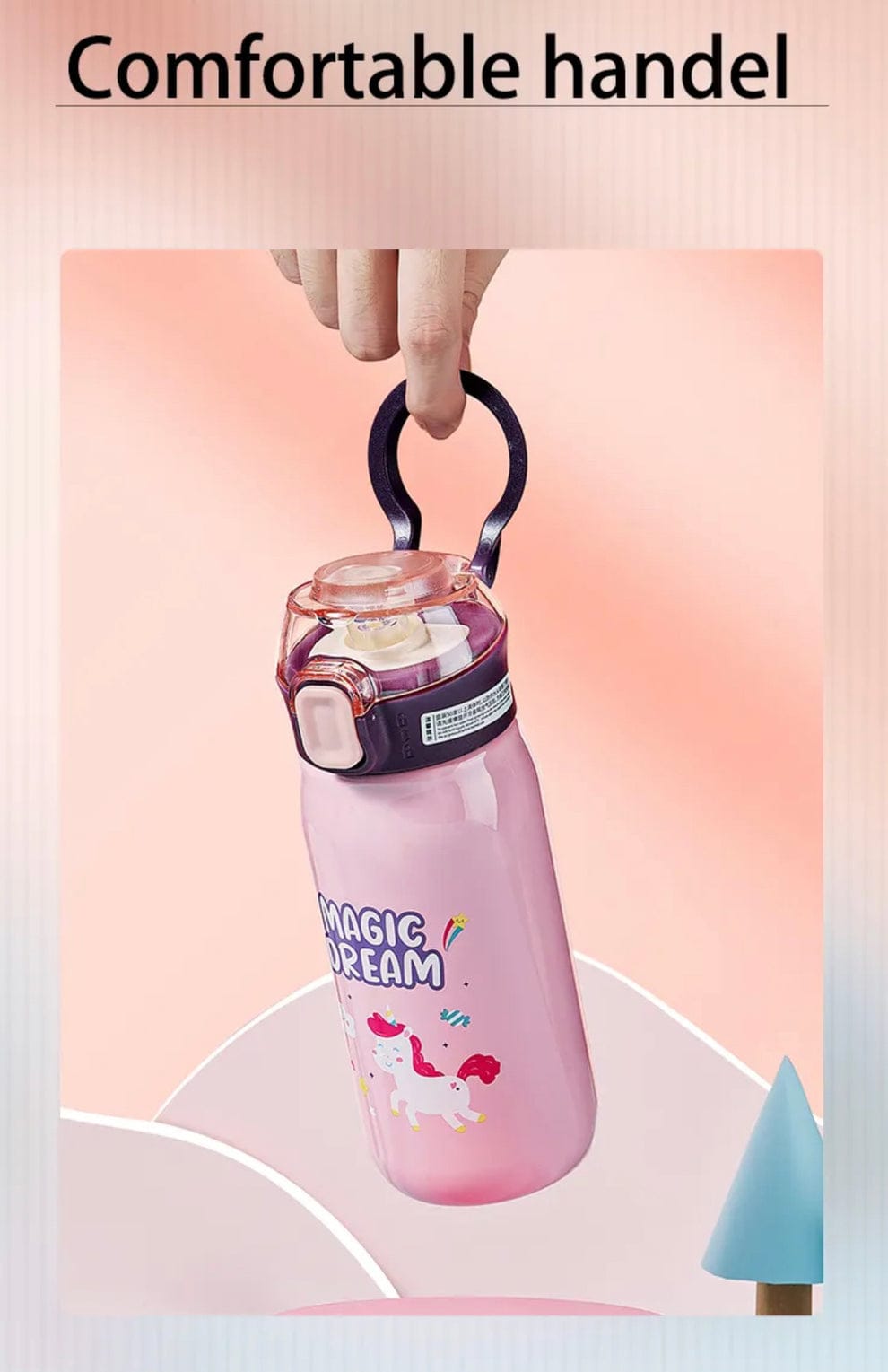Insulated Stainless Steel Water Bottle for Kids | Double Walled Vacuum Insulated SS-304 Water Bottle | Cartoon Design Hot and Cold Water Bottle – 500ml
