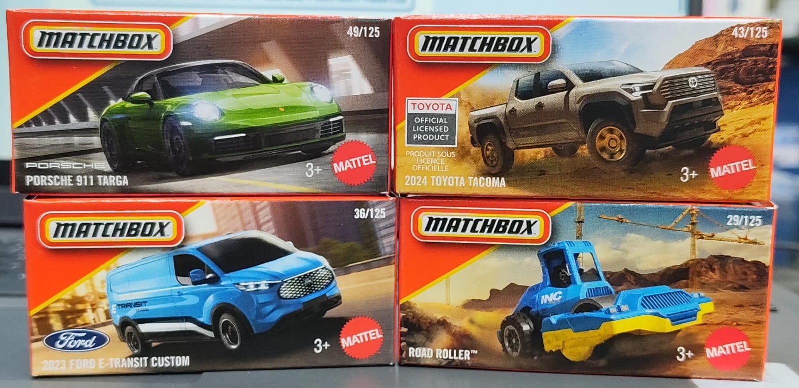 Matchbox Mainline - Combo Pack of 4 Cars - DNK70 - 003