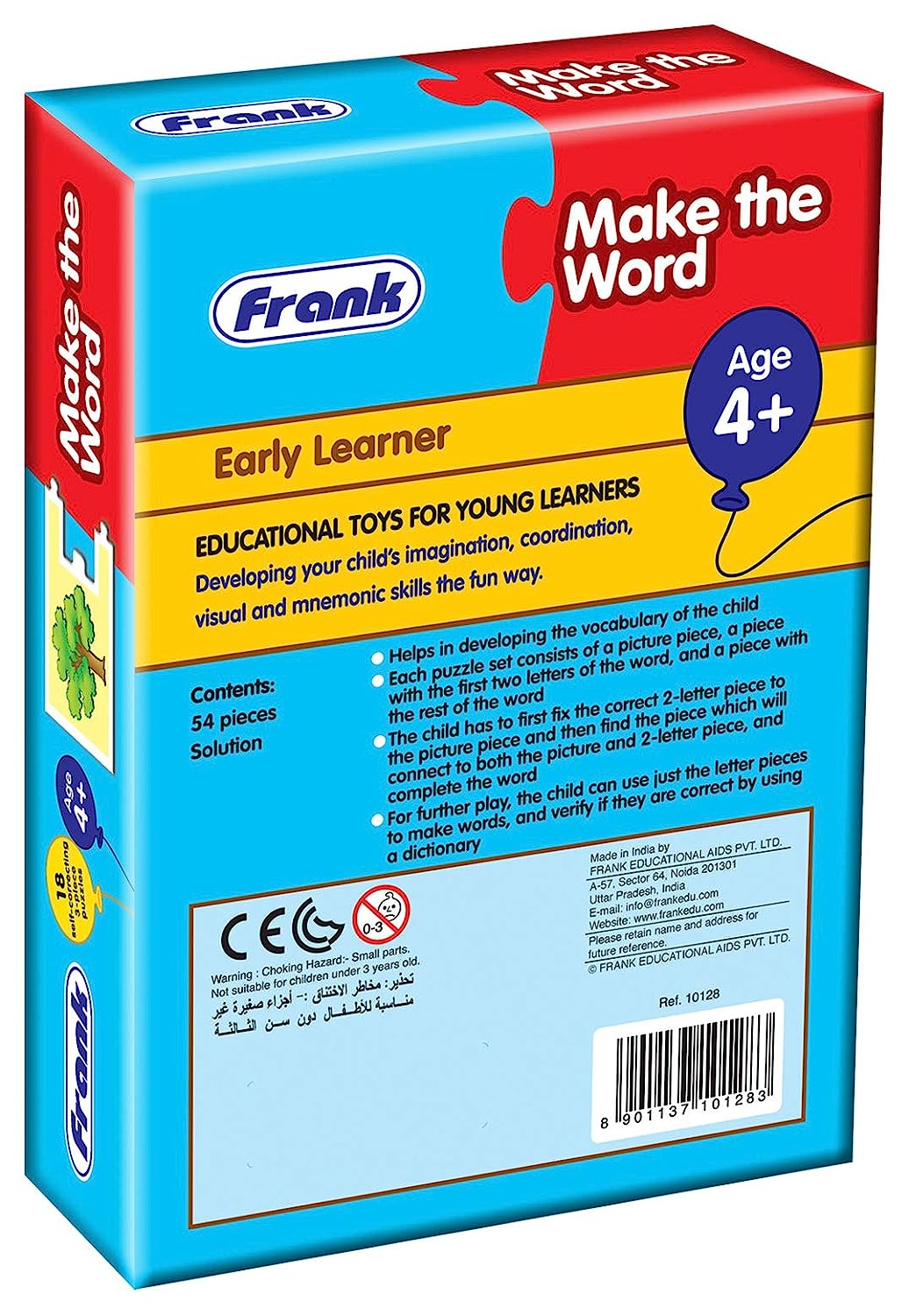 Frank Make The Word Puzzle – 54 Pieces