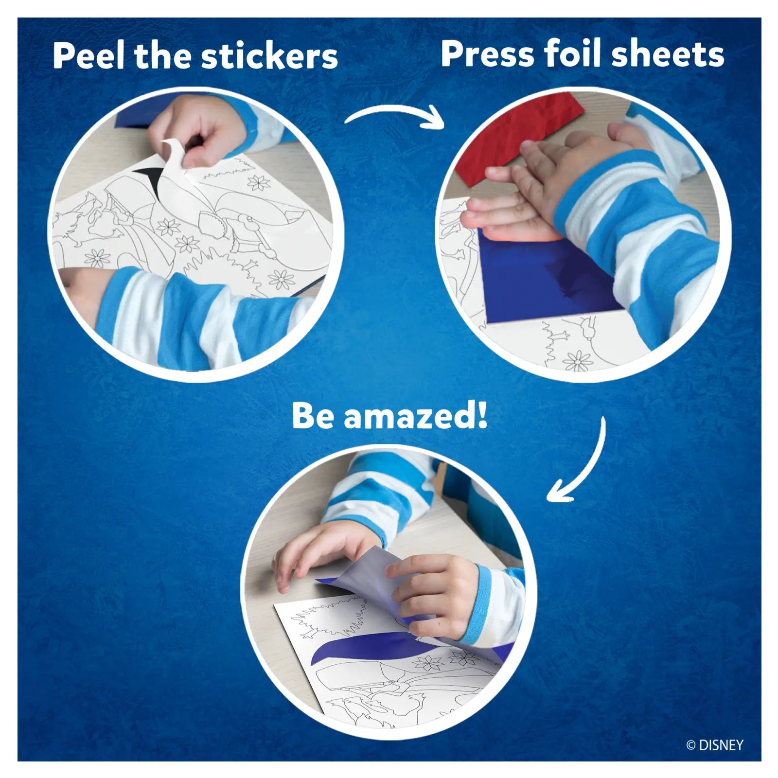 Foil Fun: Disney Frozen | No Mess Art Kit | Multicolor