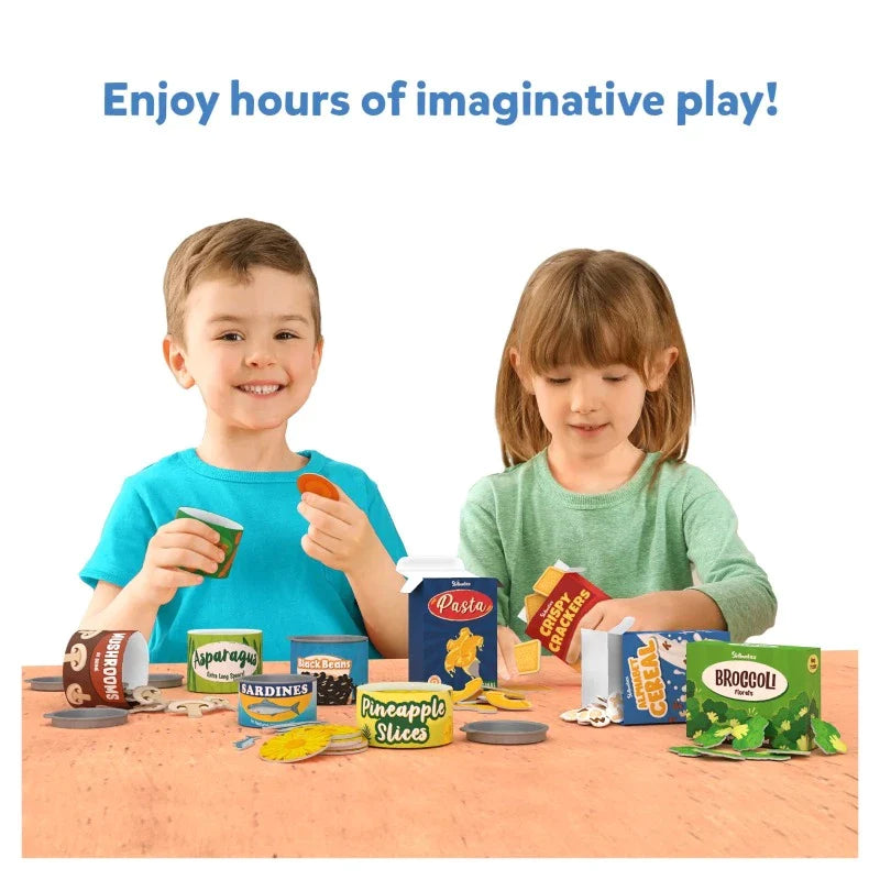 Skillmatics Grocery Set | Play Food for Realistic Pretend Play - Multicolor