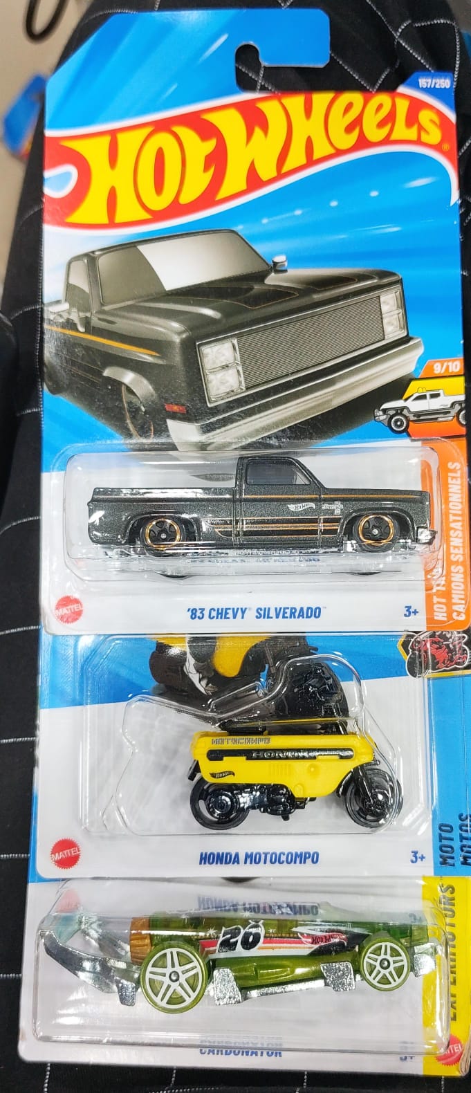 Hot Wheels Mainline - Combo Pack of 3 Cars - A Case 2026 - Long Card (2)