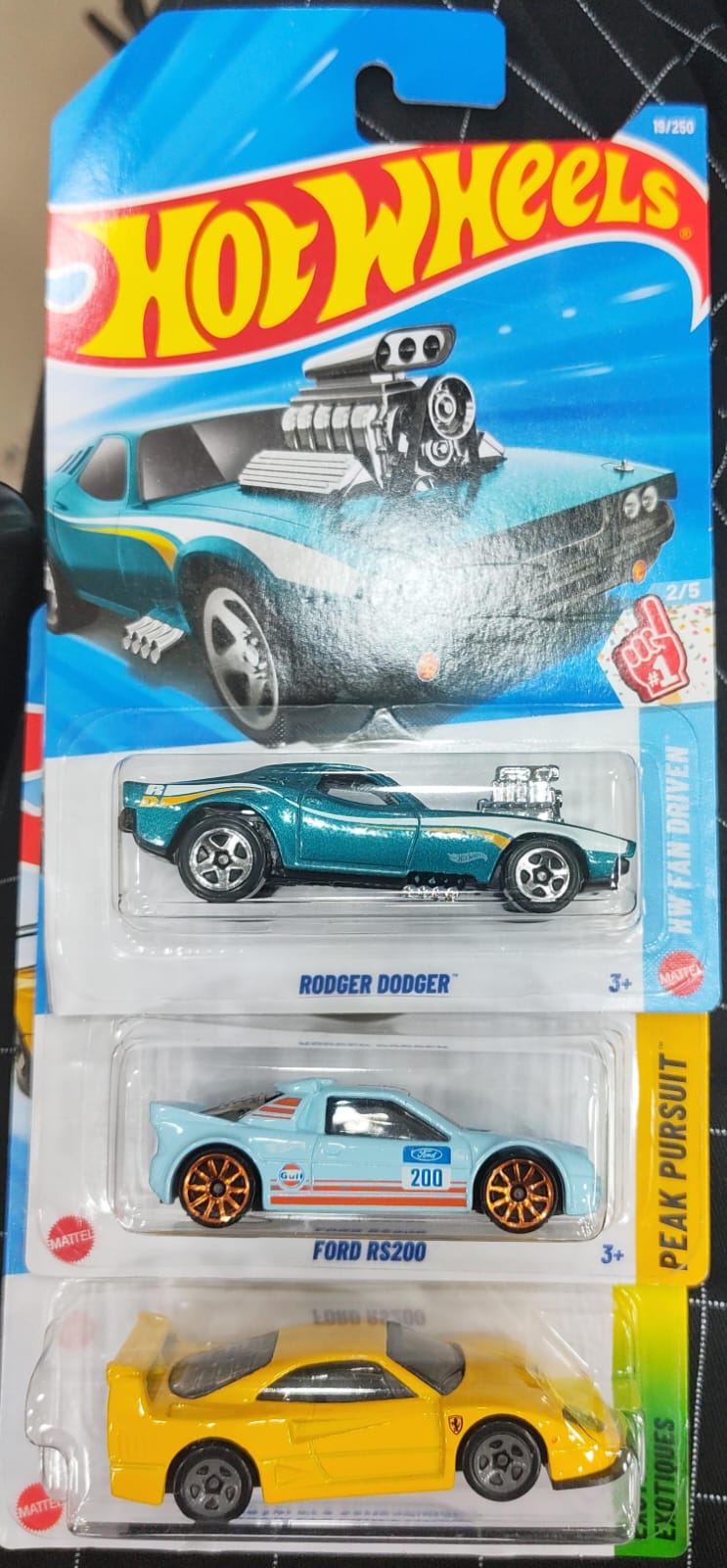 Hot Wheels Mainline - Combo Pack of 3 Cars - A Case 2026 - Long Card (2)