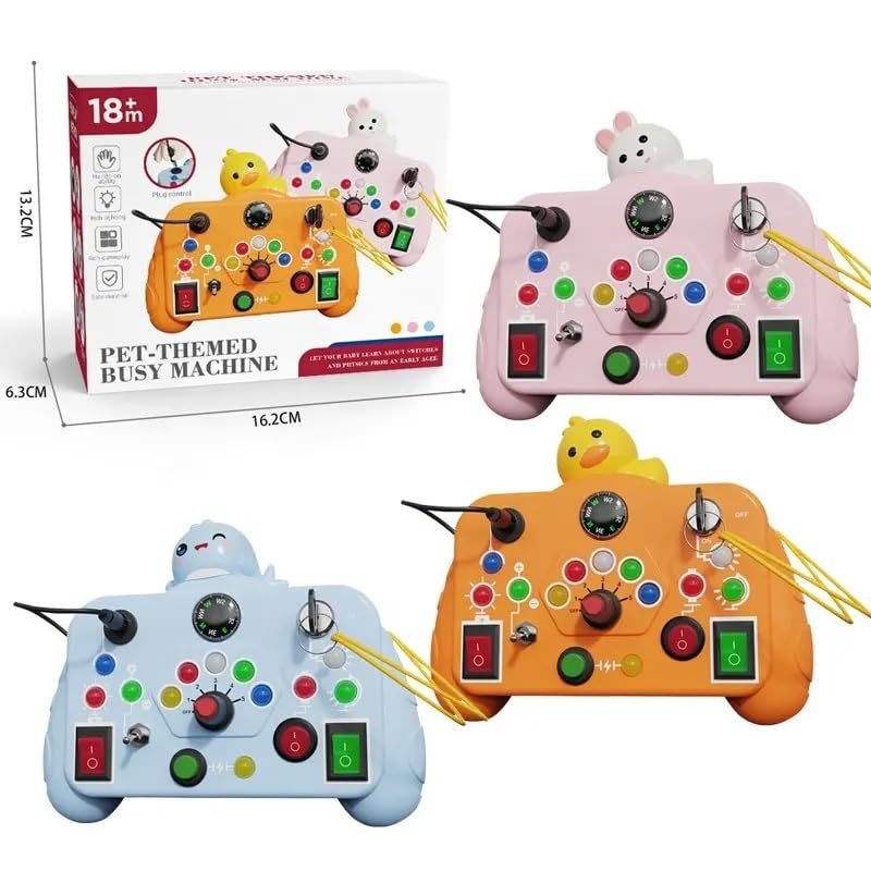 Pet Themed Busy Machine for Kids - Multicolor