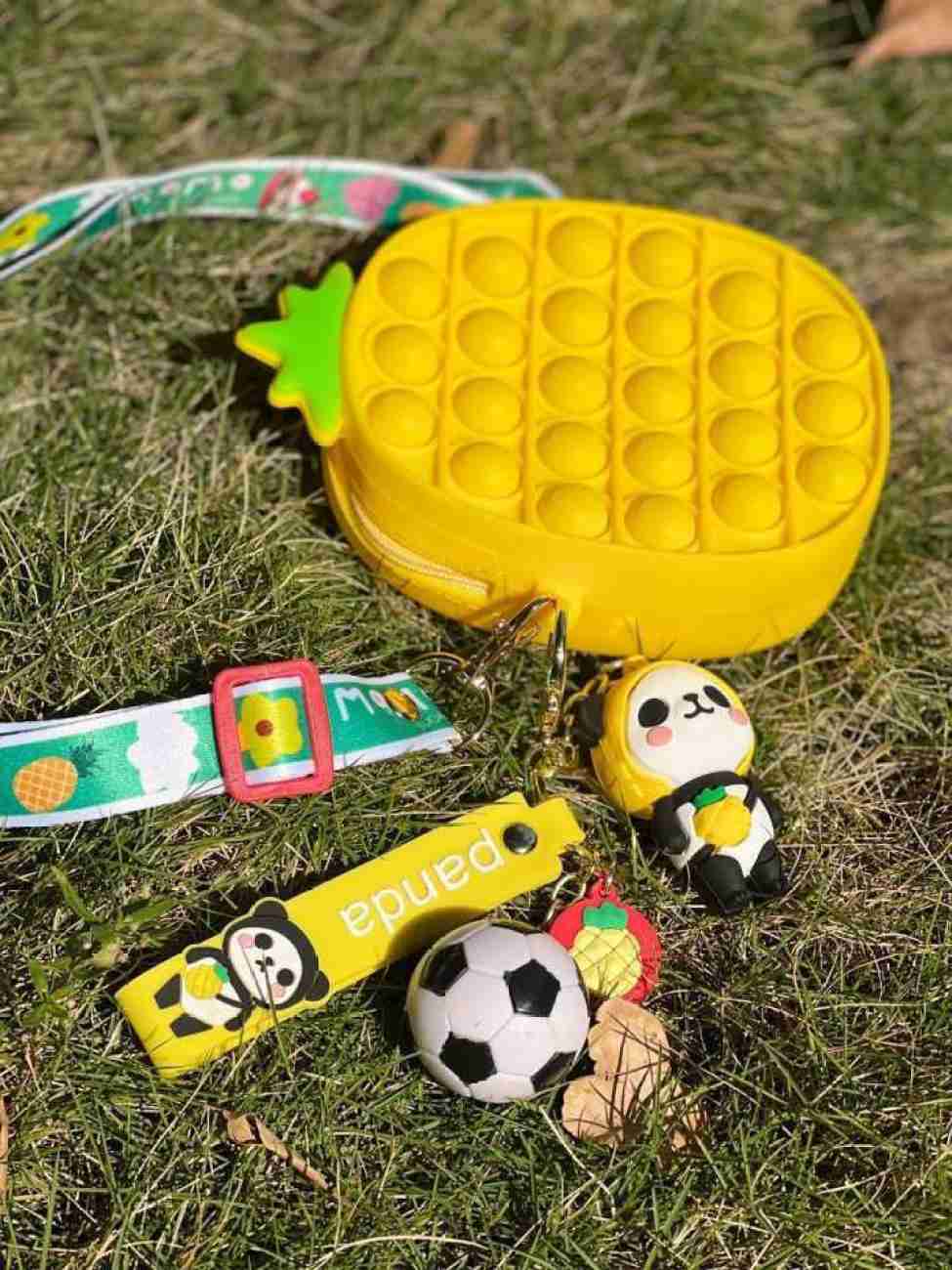 Kawaii-Q: Cute & Fashion Pop It Cross Body Bag for Kids | Party Favors, School, Graduation Gifts