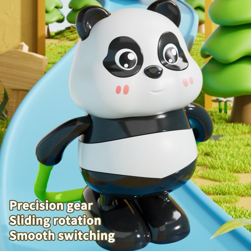 Cute Panda Toy Pack of 1 | Cute Wobbling Animal Figures, Interactive Playset for Toddlers, 3+ Years, Safe Non-Toxic Material | Assorted
