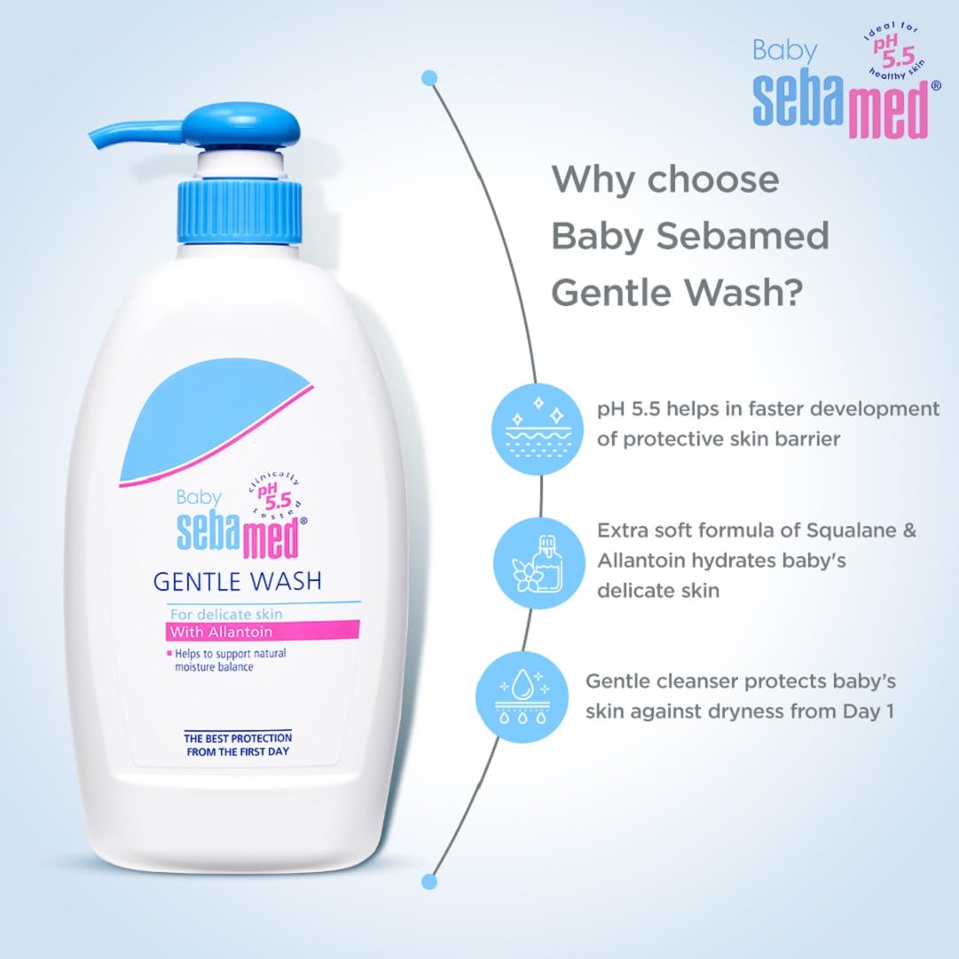 Sebamed Baby Gentle Wash For Delicate Skin - 400ml ( Cordlife )