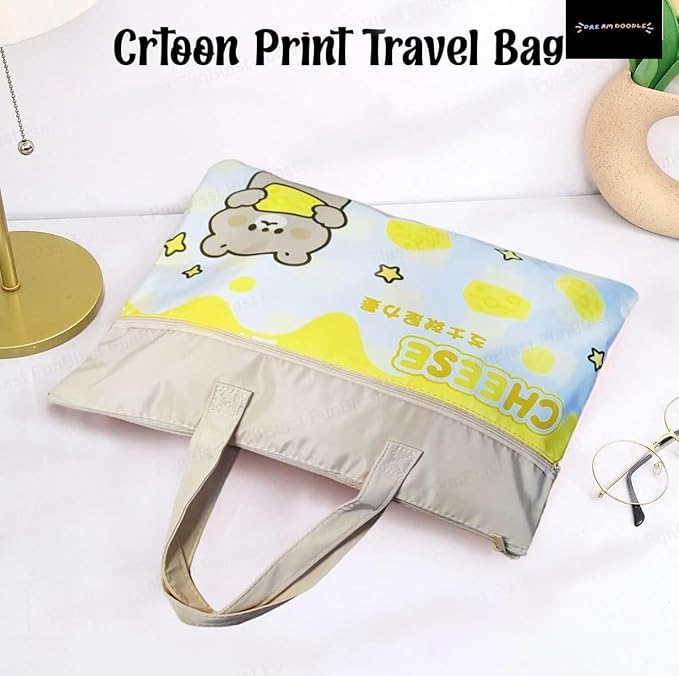 Cute Hand Bag for Women & Students – Multipurpose Document Bag, Orthopedic Lightweight School & Office Documents Bag, Travel Bag, Picnic Bag