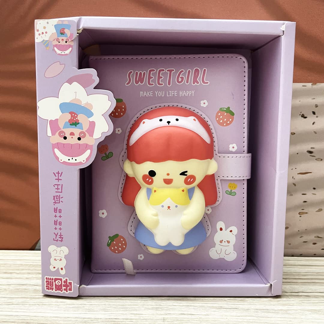 3D Squishy De-Stress Notebook Diary for Kids
