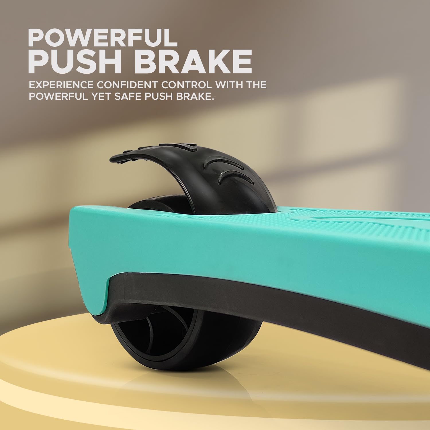 Smart Kick Scooter with Brakes for Kids 3-12 Years – 3 Wheel Skate Scooter with Non-LED Wheels, 3 Gear Height Adjustment, Foldable Design, Up to 100 Kg Capacity