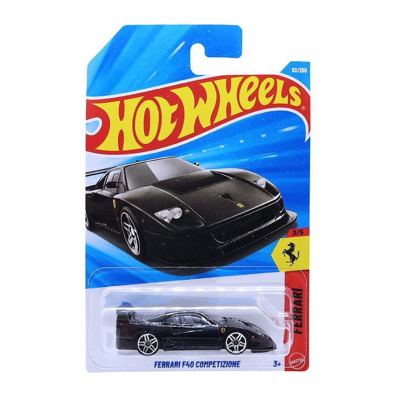 Hot Wheels Imported Premium - Ferrari F40 Competizione Black
