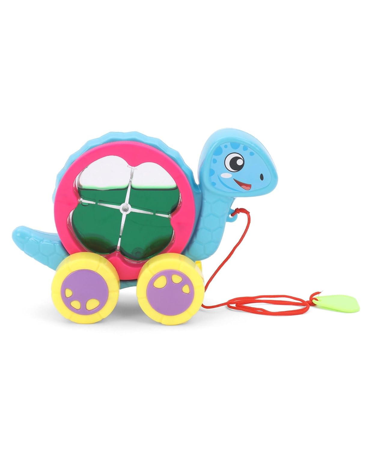 Toys Treasure Combo of Pull Along Turtle and Press n Go Animal for Toddler | Push/Pull Toys for Kids