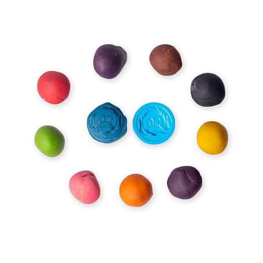 RATNA'S Super Dough 10 in 1 Kit. Soft & Smooth Dough - For Kids