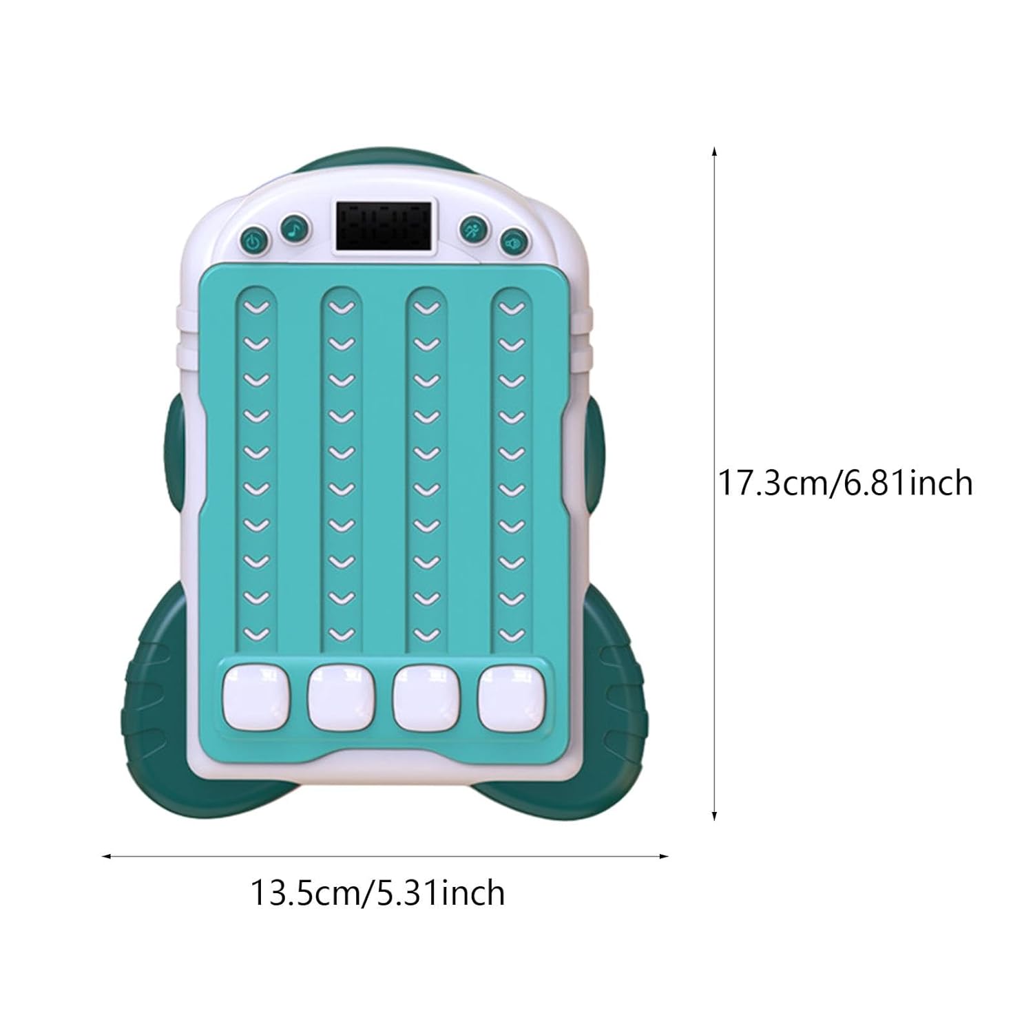 Rhythm Game Machine | Rhythm Handheld Console Machine Game for Children | Multicolor