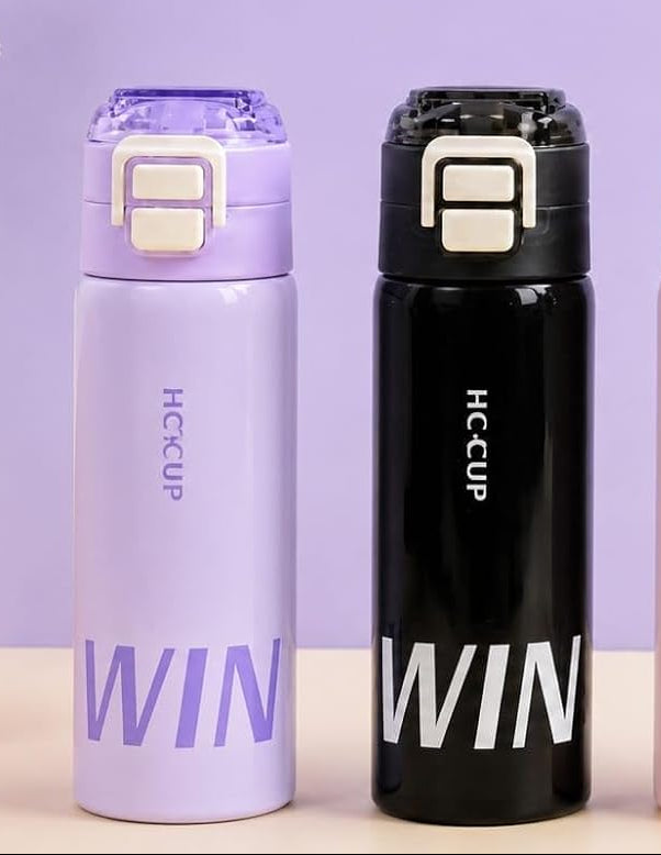 Kids Water Bottle 500ml, Stainless Steel BPA Free Reusable Bottle for School, Travel, Outdoor | Multicolor