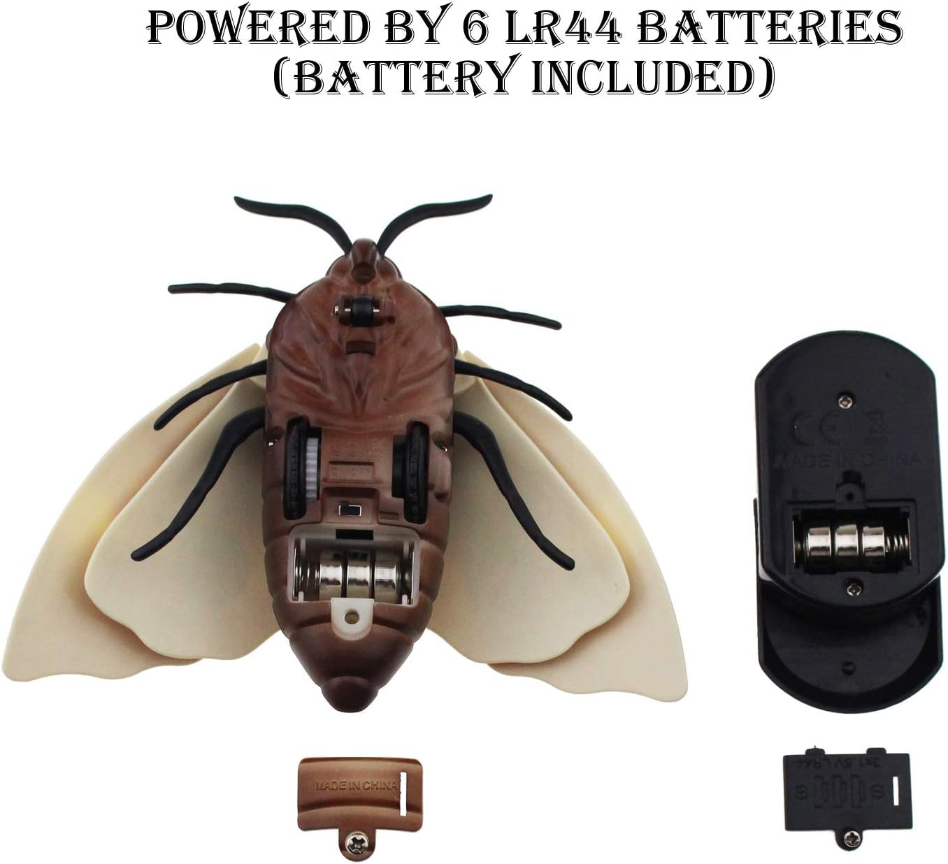 RC Moth Animal Toy Remote Controlled Car Vehicle Electric Insect Kids Toys Gifts for Kids