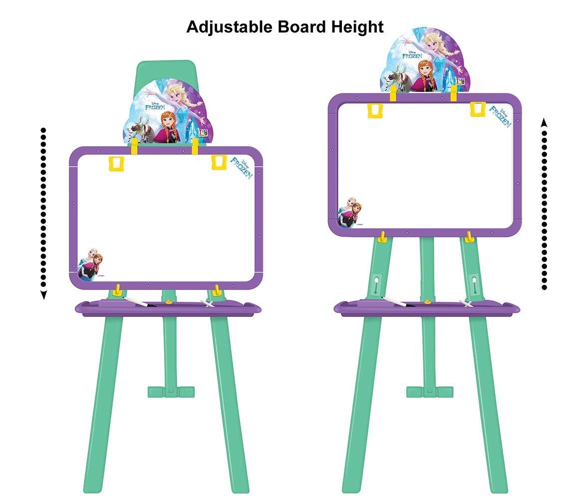 Itoys Disney FROZEN 6 in 1 Multicolor Writing Board for Kids with Activity Sheets