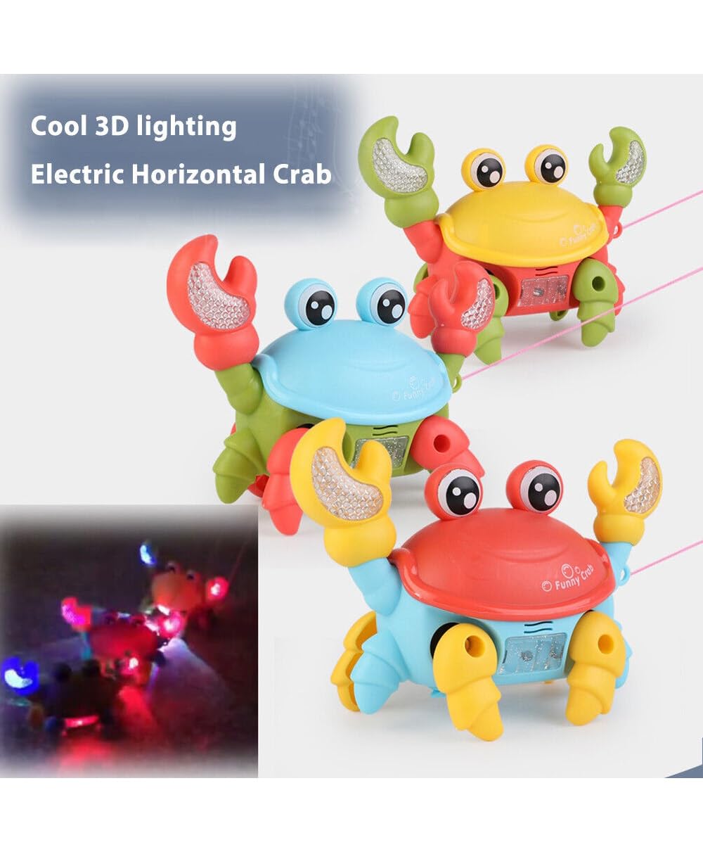 Crawling Crab Toy with Light & Music - Best Gift for Boys & Girls