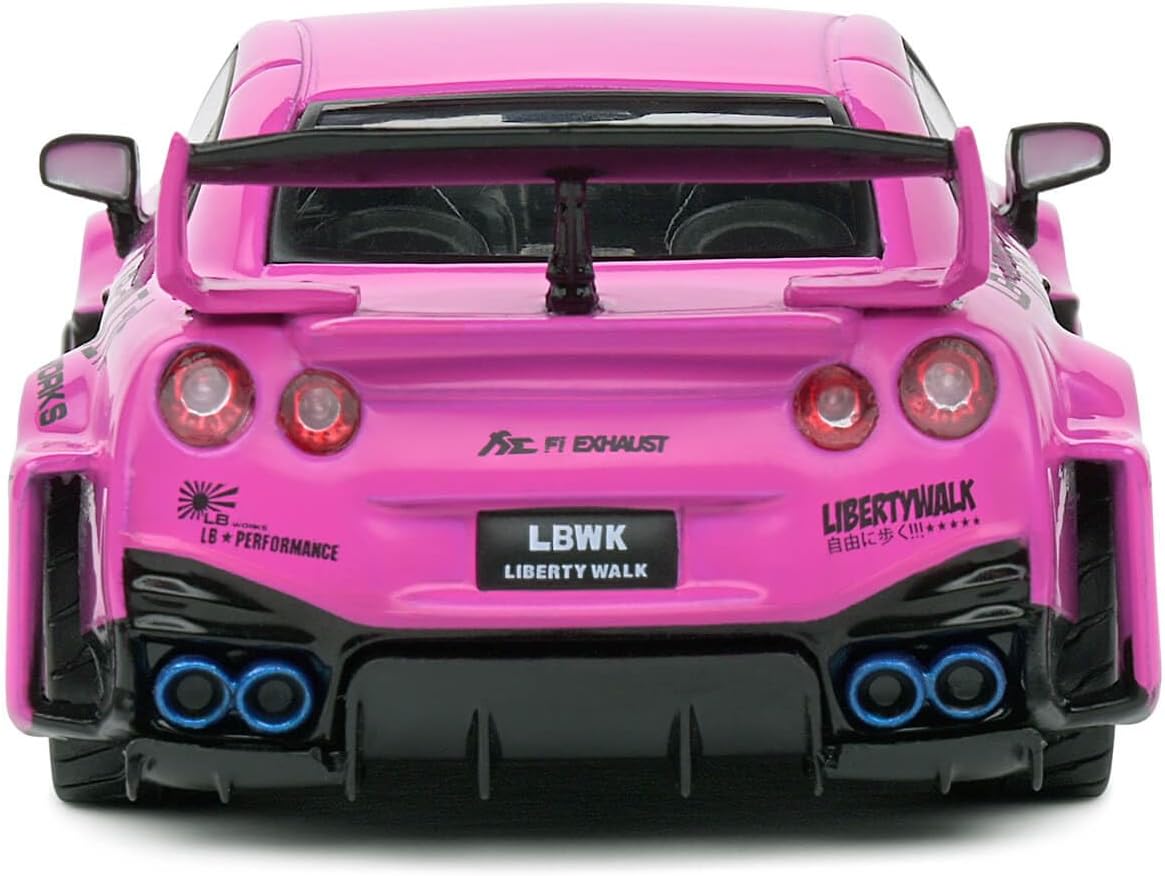 1:43 Nissan GTR35 LBWK Silhouette Purple 2019 - Scale 1:43 - Solido
