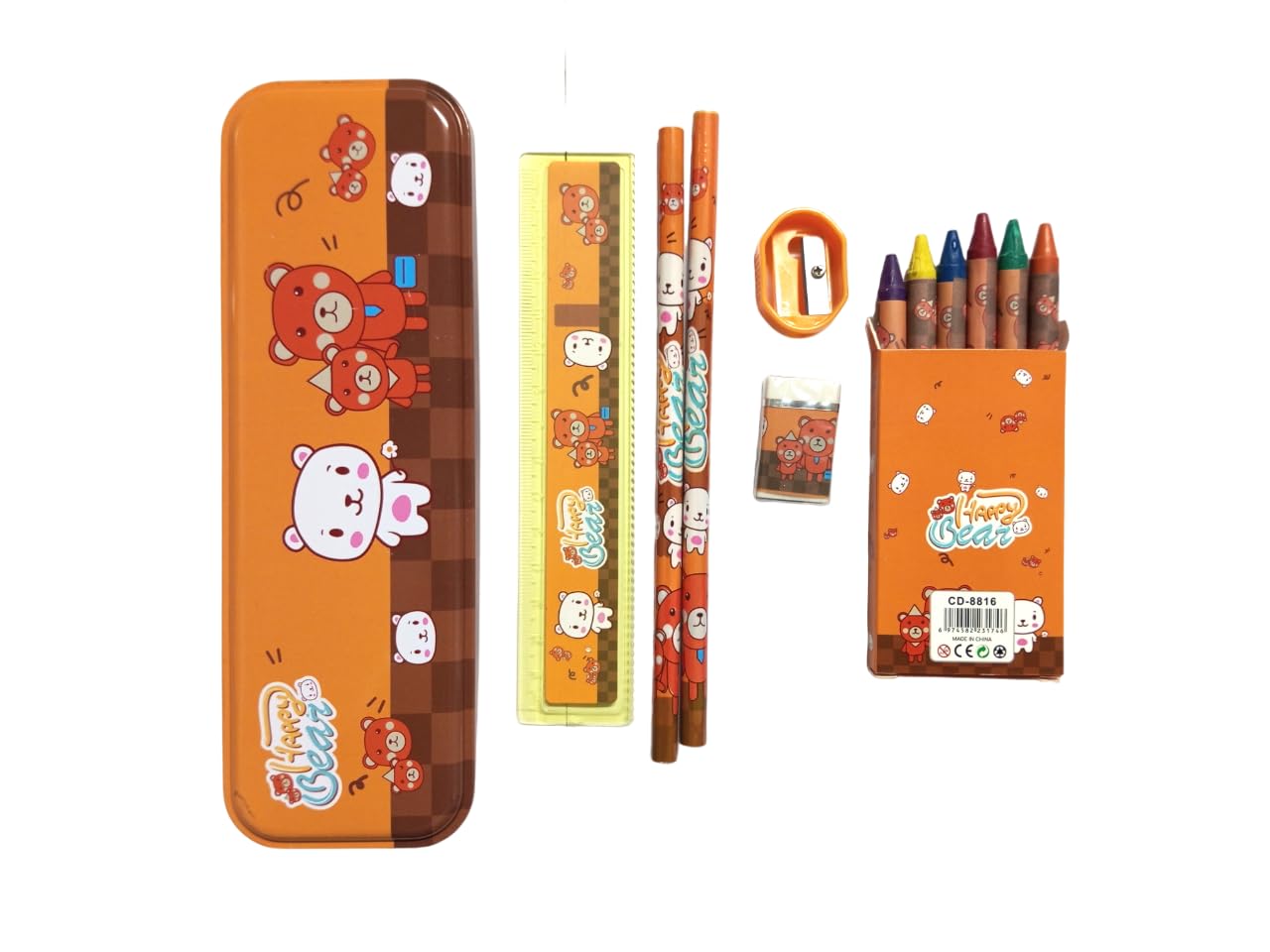 Scribz Cute Bear Pencil Set, Educational and Learning Toy for Kids