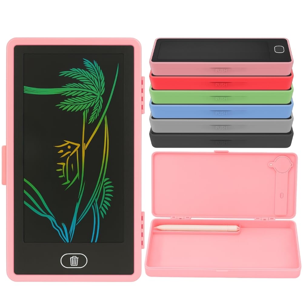 Pencil Box for Kids | Pencil Case with LCD Screen and Writing Pen with Erase Button | Pen Case for Students | Pencil Box for kids | Assorted