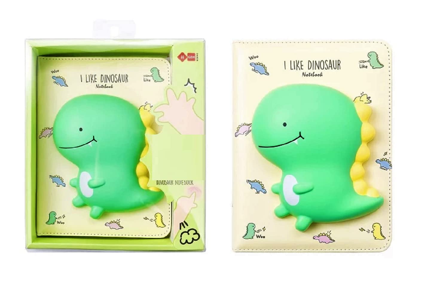 3D Squishy De-Stress Notebook Diary for Kids