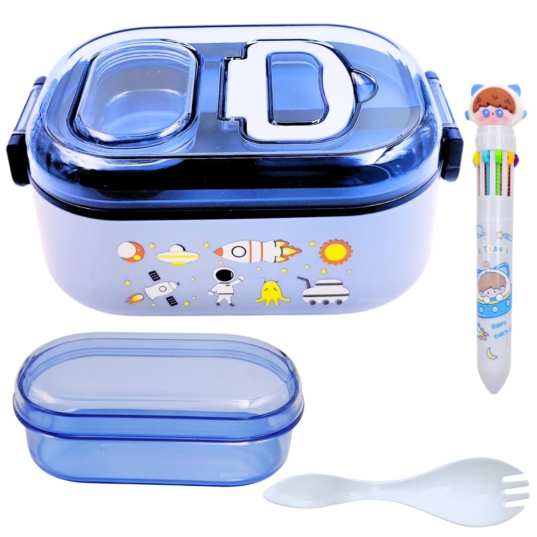 Panda Theme Lunch Box for Kids, Tiffin Box with Spoon and Coin Pouch, Lunch Box for School Kids, Lunch Box, Air-Tight Lunch Box, Insulated Lunch Box