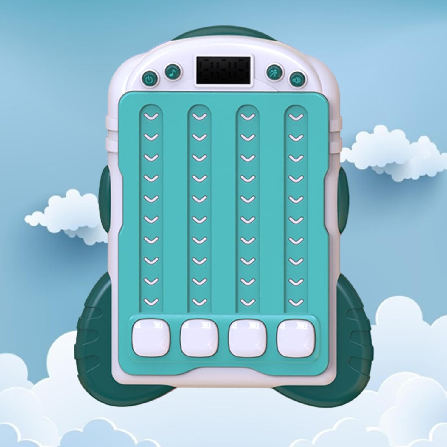 Rhythm Game Machine | Rhythm Handheld Console Machine Game for Children | Multicolor