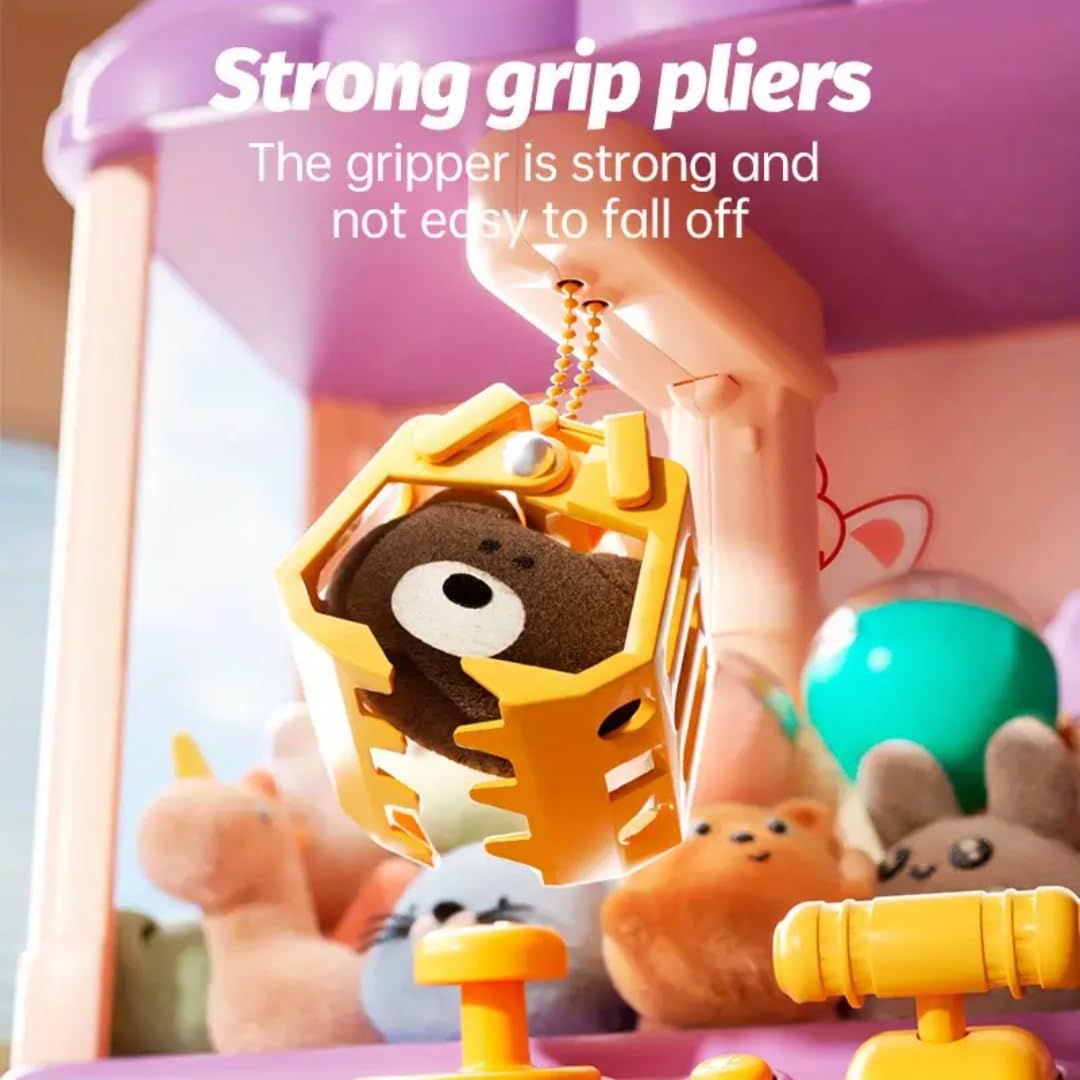 Doll Machine for Kids | Arcade Games Mini Vending Machine, Small Stuff Prizes, Birthday Gifts - Multicolor