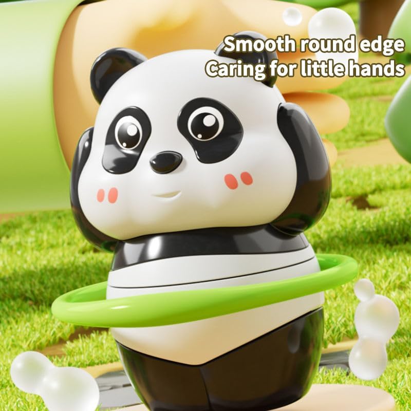 Cute Panda Toy Pack of 1 | Cute Wobbling Animal Figures, Interactive Playset for Toddlers, 3+ Years, Safe Non-Toxic Material | Assorted