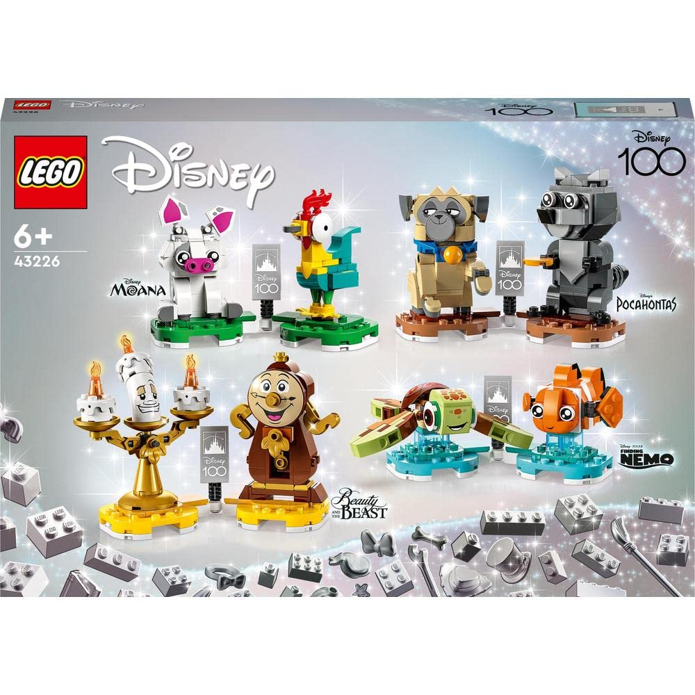 LEGO 43226 Disney: Disney Duos  Building Toy Set - 553 Pcs - Multicolor