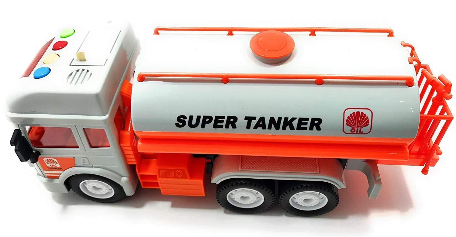 Leemo Friction Powered Super Tanker - Multicolor