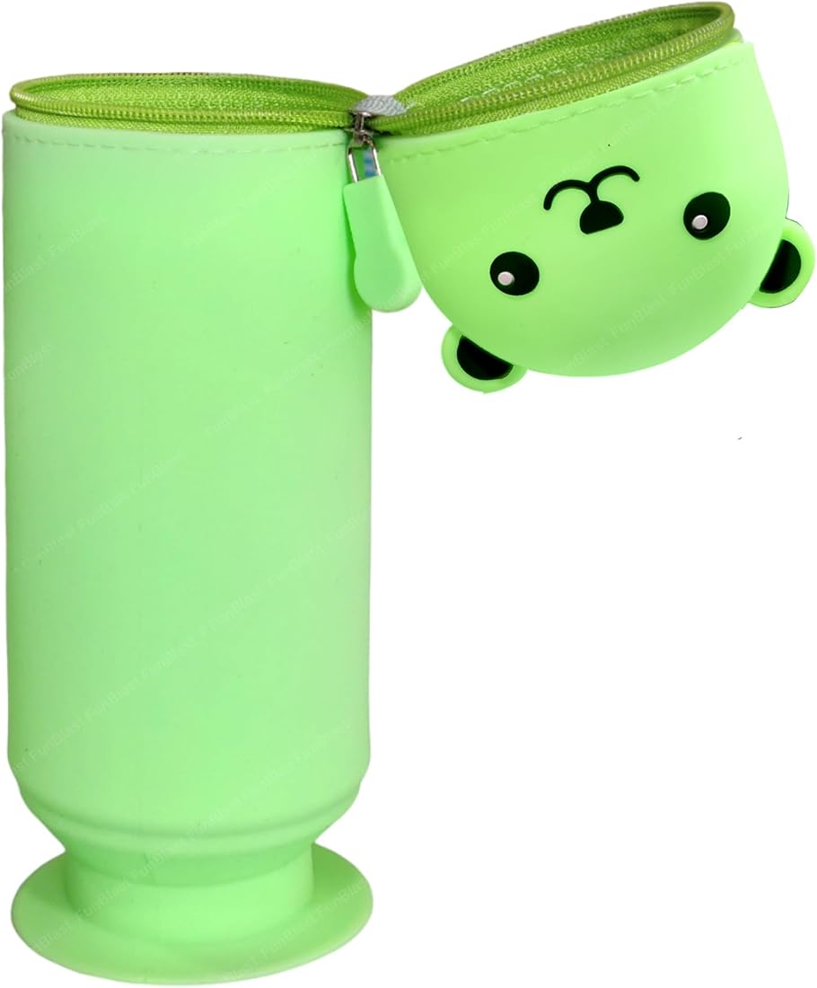 Bear Theme Pencil Case for Kids Students Assorted Color & Design