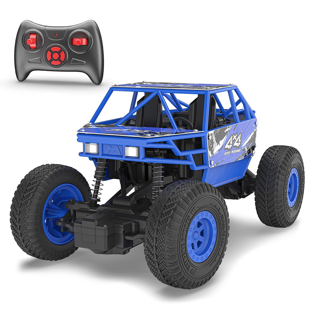 Mirana C-Type USB Rechargeable Duster RC Car RC Car with Nitro Boost - Color May Vary