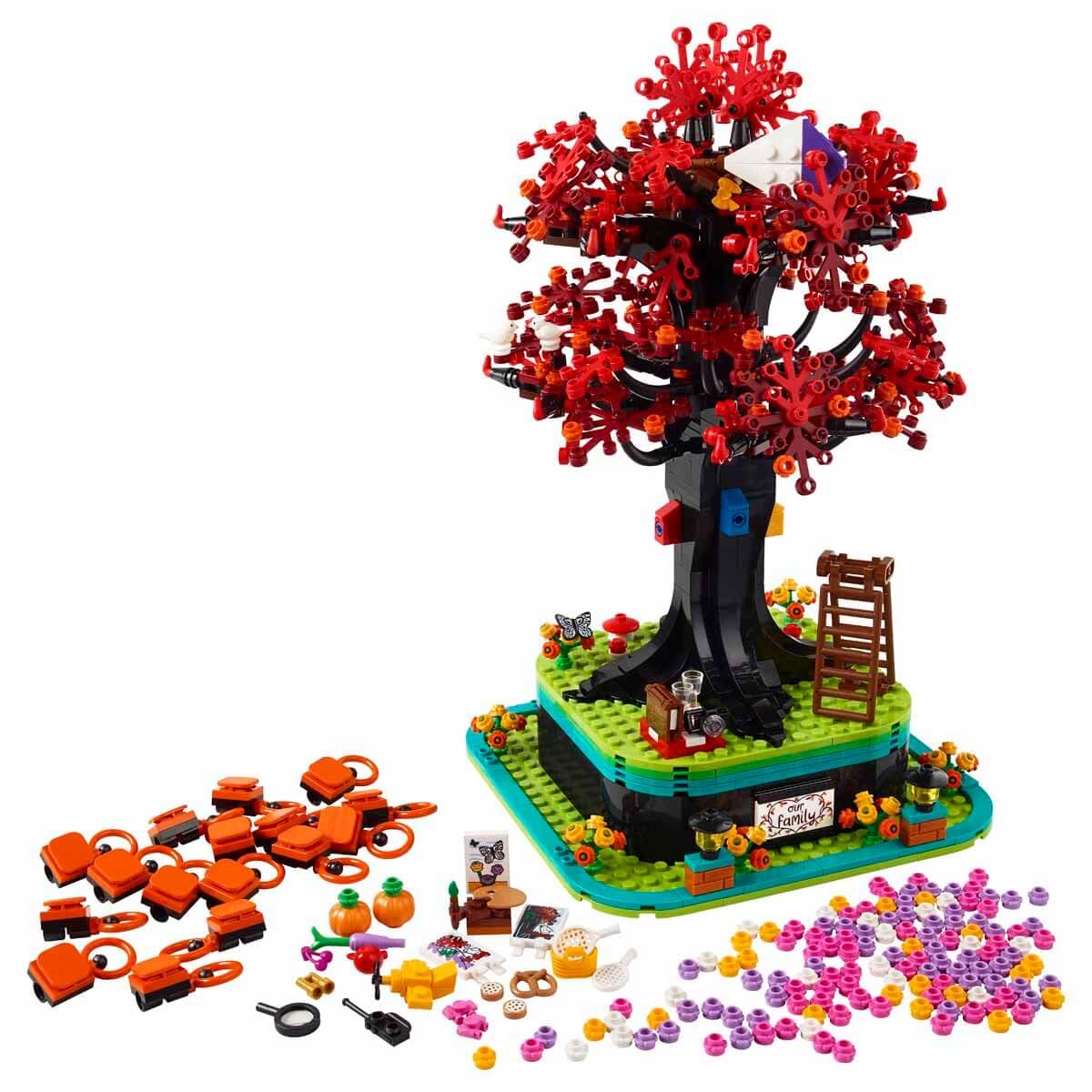 LEGO Ideas Family Tree Home Office Decor Gift Idea for Adults 21346 - Multicolor