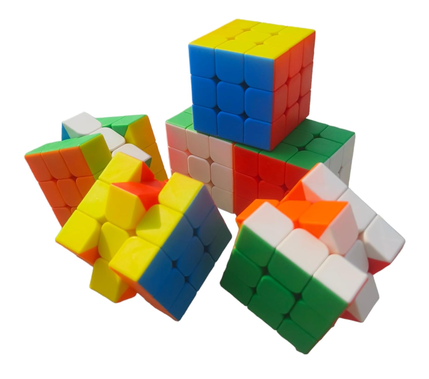 Cube 5x5x5 Warrior High Speed Smooth Stickerless Magic Puzzle Game Toy