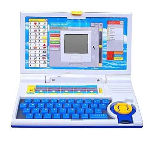 English Learner Laptop Notebook for Kids - Multicolor