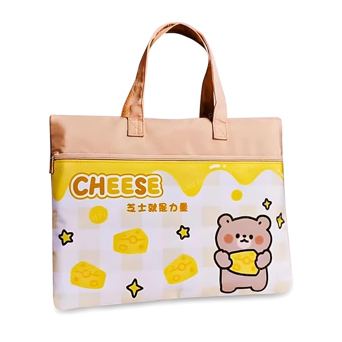 Cute Hand Bag for Women & Students – Multipurpose Document Bag, Orthopedic Lightweight School & Office Documents Bag, Travel Bag, Picnic Bag