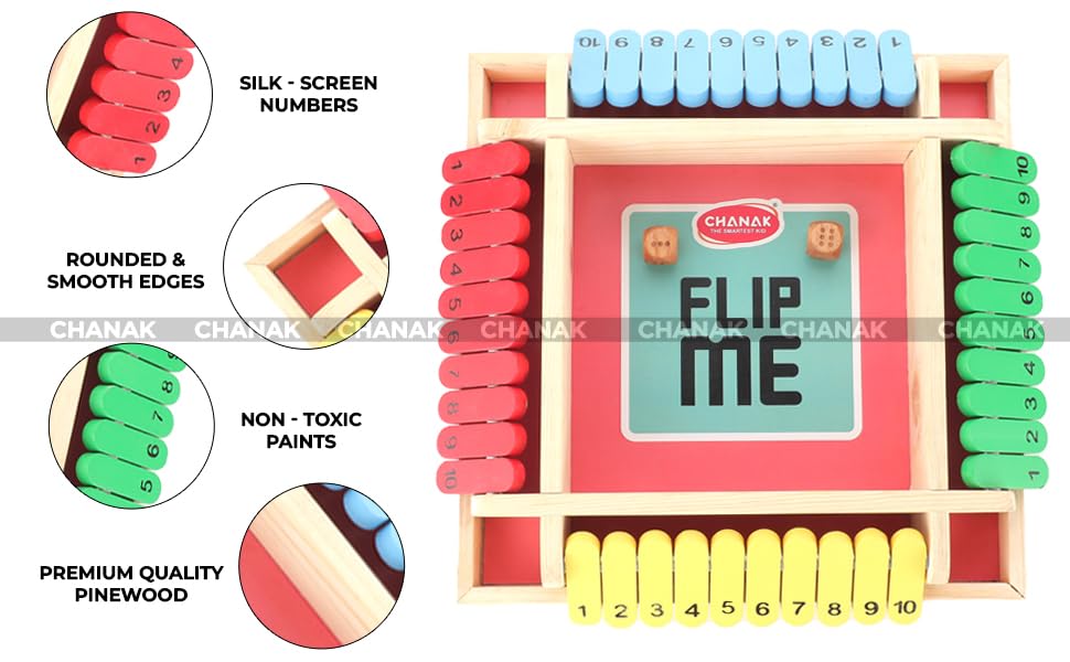 Chanak Classic Flip Me Multiplayer Game for Kids