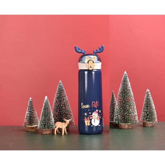 Stainless Steel Vacuum Bottle Hot & Cold Thermos Flask Bottle - 440 ML