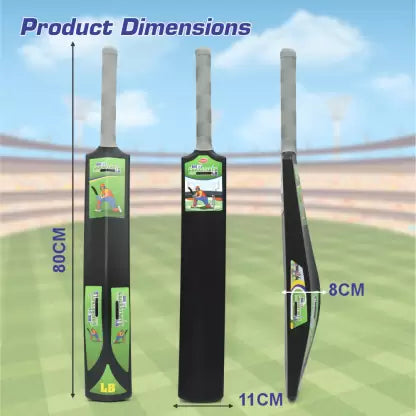 Aditi Toys Big Cricket Turf Bat 34.5 inch 1 Cricket Bat for Kids Above 10 year - Multicolour