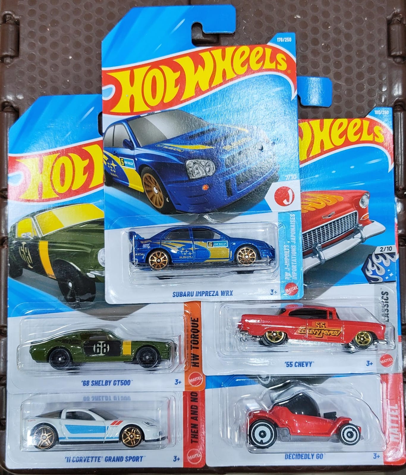 Hot Wheels Mainline - Combo Pack of Mix 5 Cars - K Case 2026