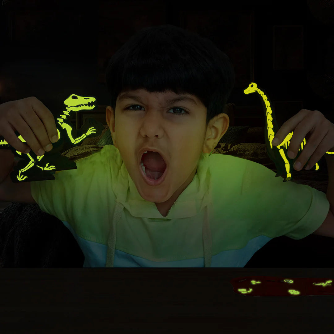 Imagi Make Dino & Egg - Orange - Multicolor