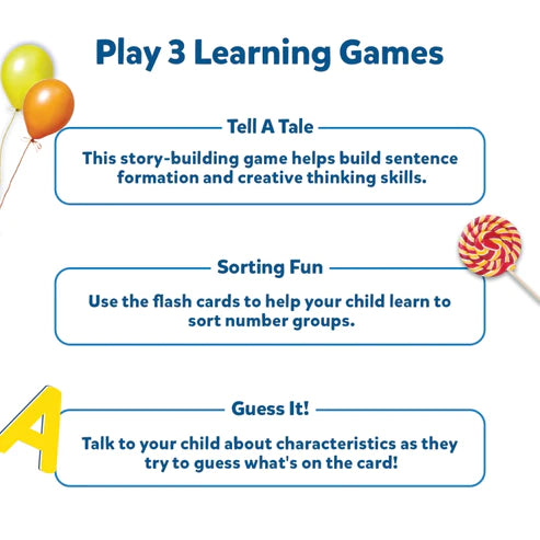 Skillmatics Flash Cards Combo for Toddlers - 200 Pictures