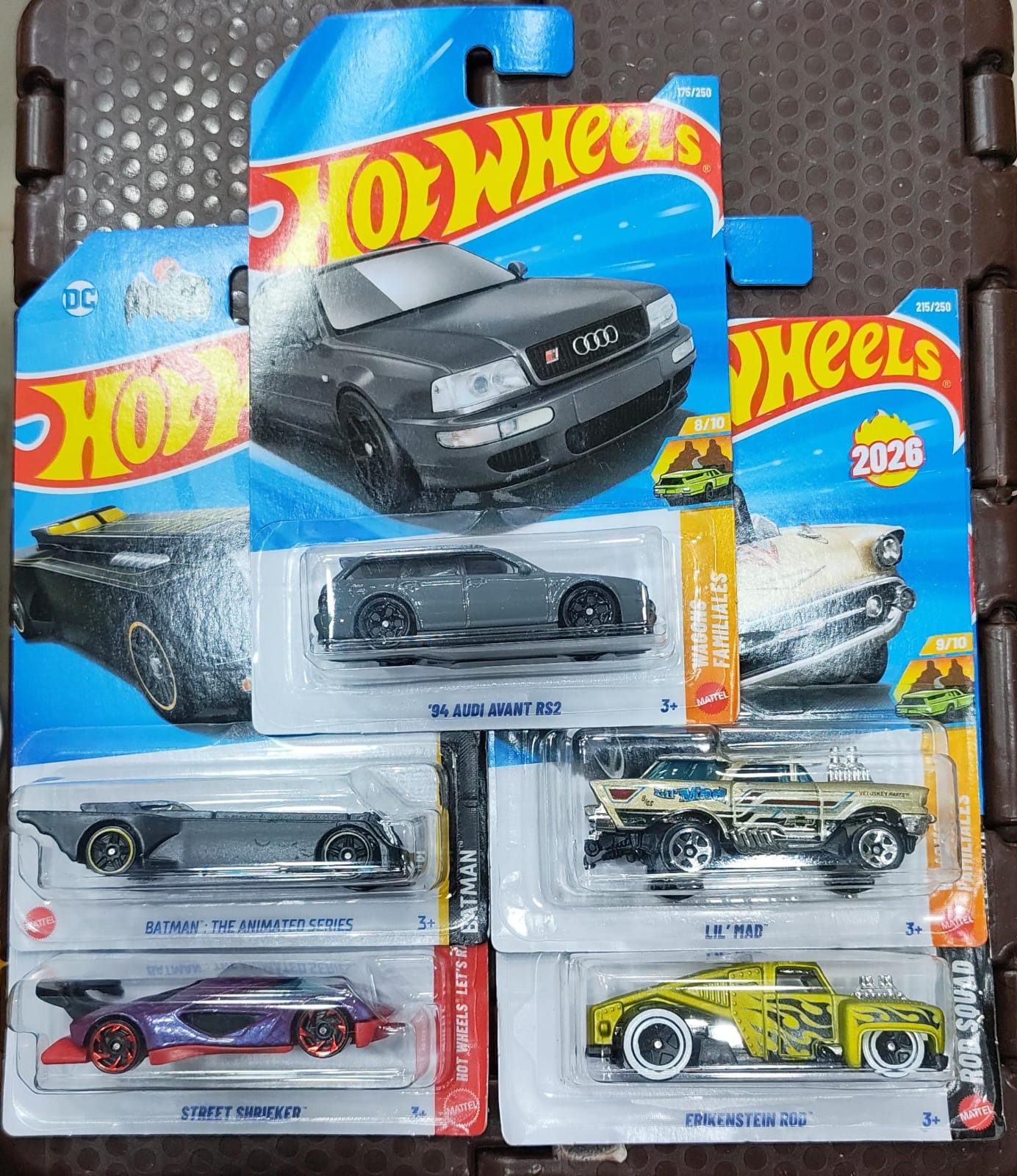 Hot Wheels Mainline - Combo Pack of Mix 5 Cars - K Case 2026
